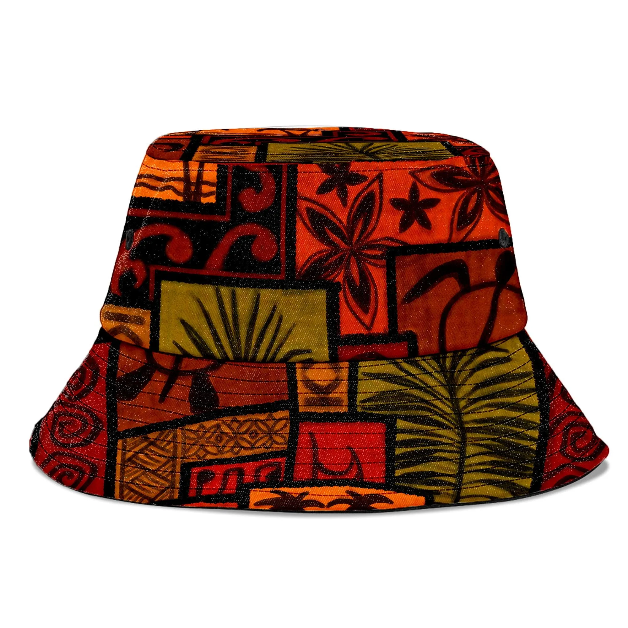 African Symbols Bucket Hat