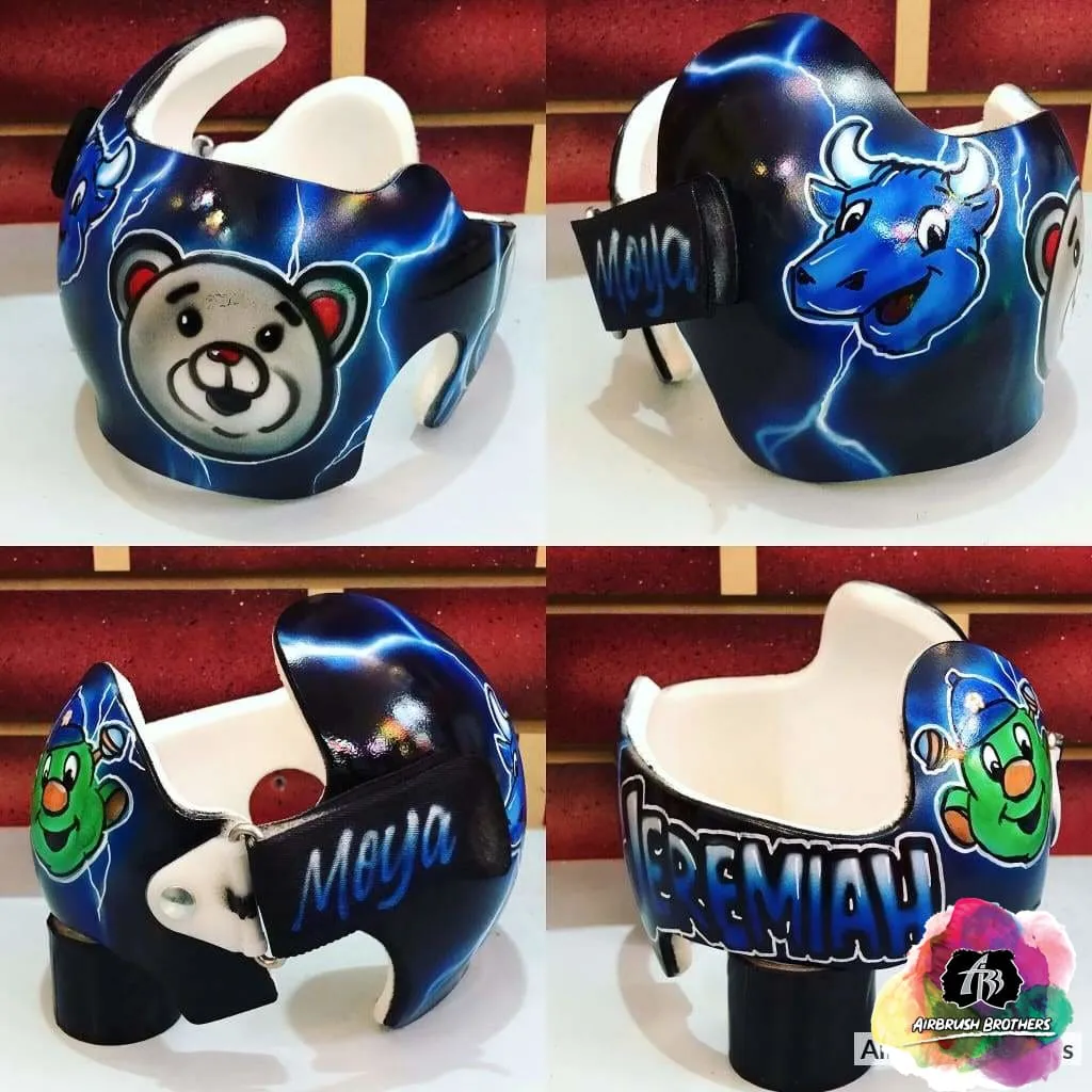 Airbrush Houston Mascots Design