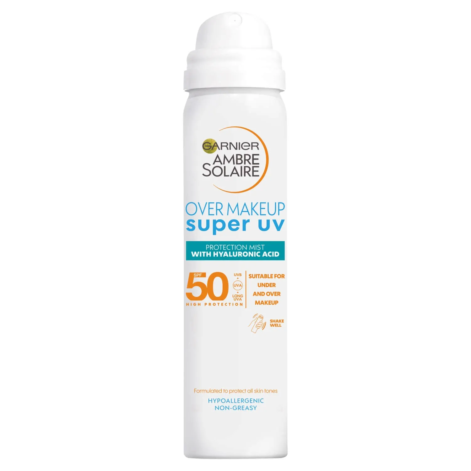 Ambre Solaire Over Makeup Super UV Protection Mist SPF50 - 75ml