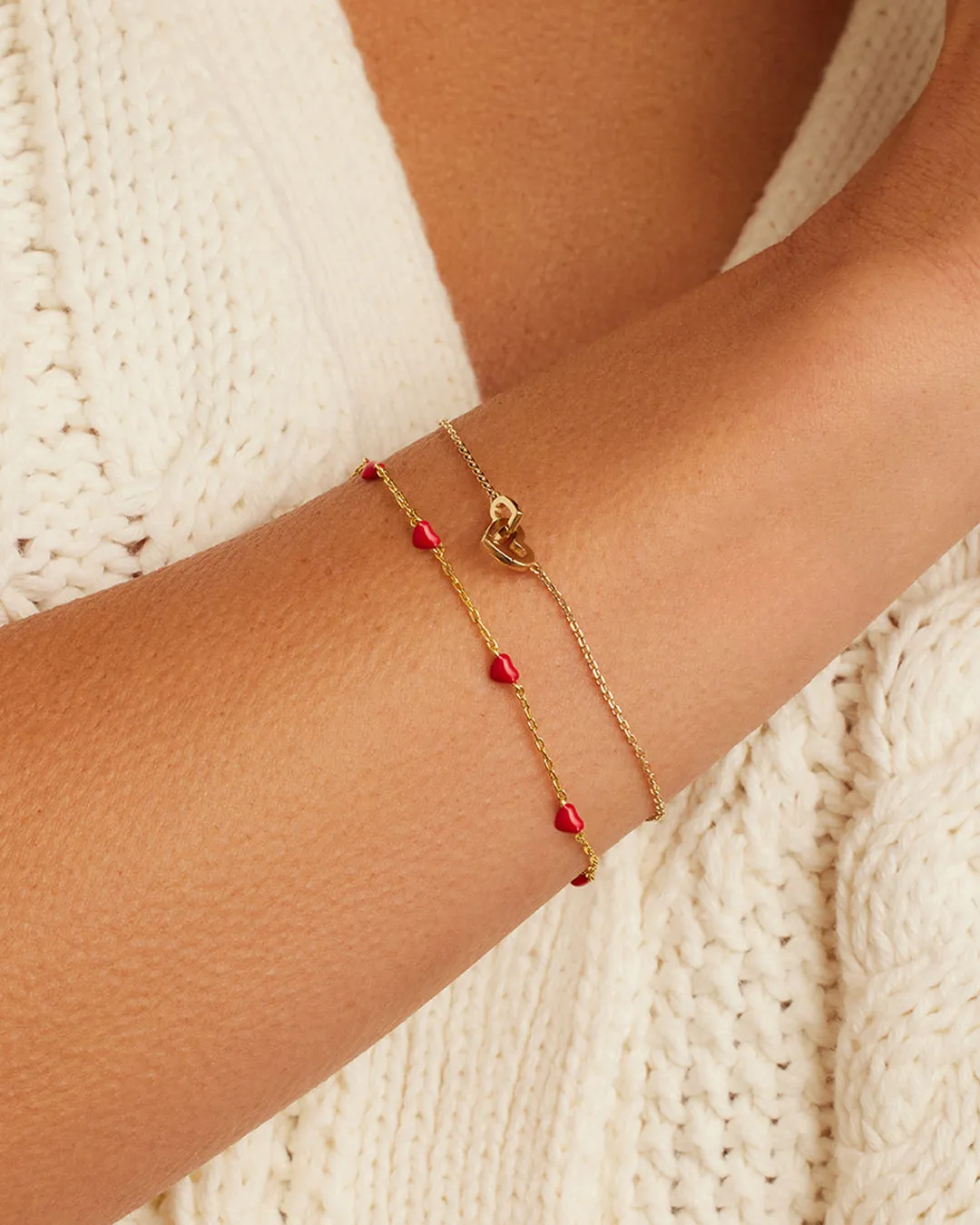 Amour Bracelet Red