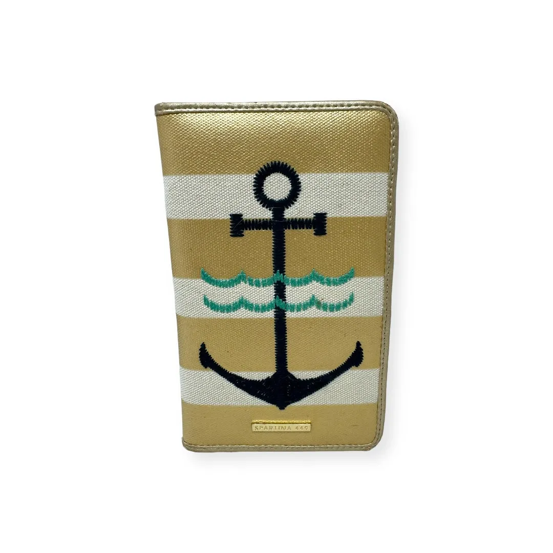 Anchor Stripe Bifold Snap Wallet Spartina, Size Large