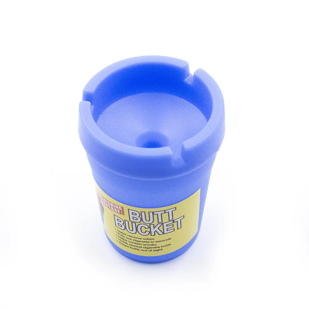 ASHTRAY - ASH BUCKET - BLUE