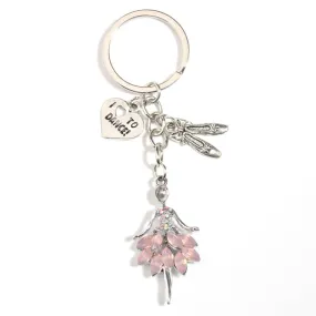 Ballet Love Ballerina Key Chain