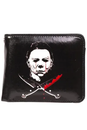 Bloody Machete Michael Myers Bifold Wallet