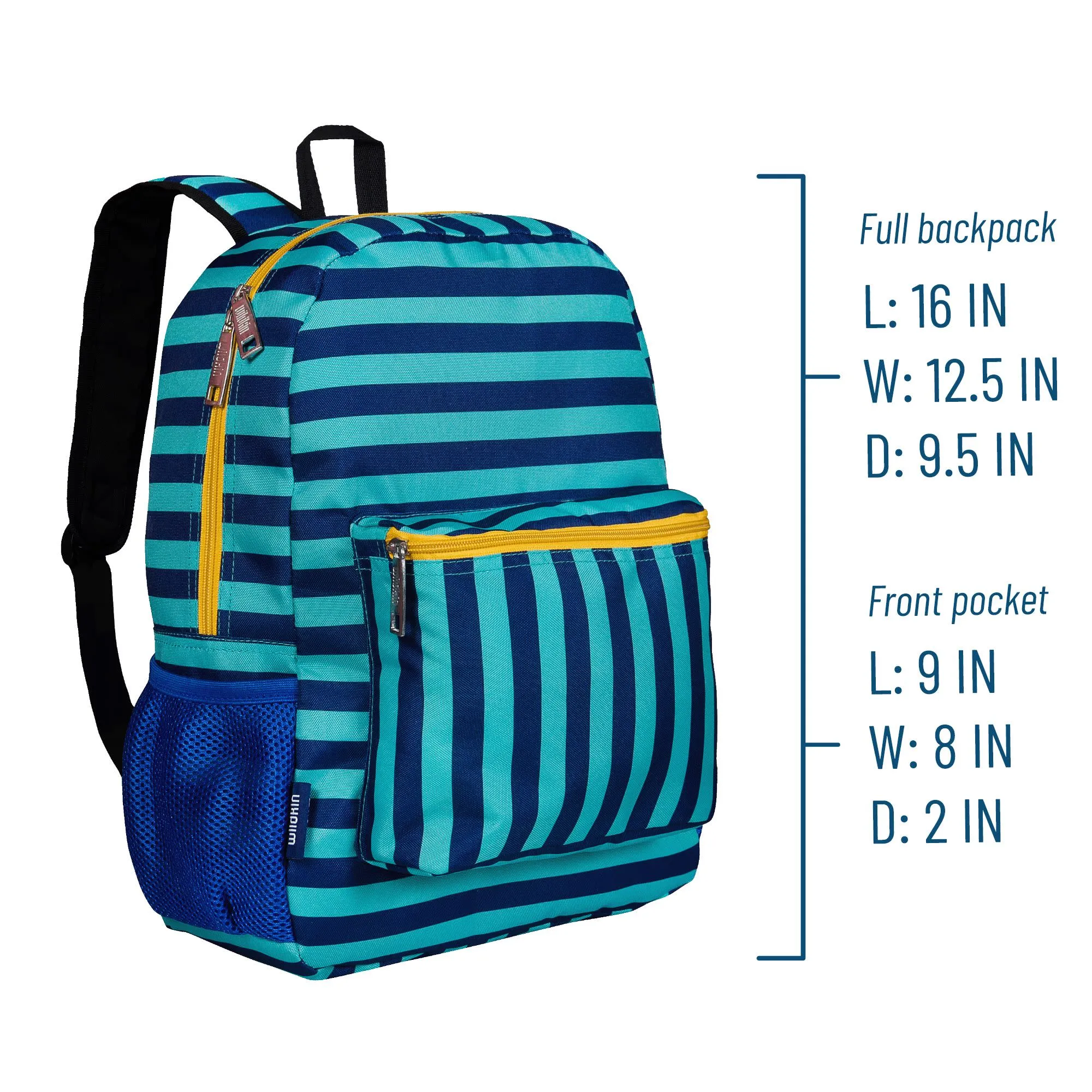 Blue Stripe 16in Backpack