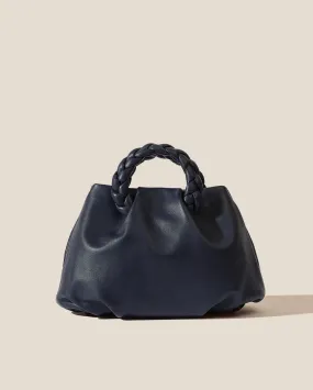 BOMBON SHINY MEDIUM BAG / NAVY