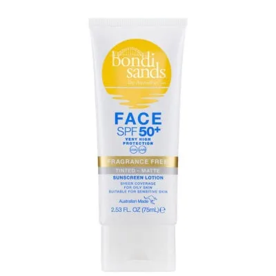 Bondi Sands face Spf50  Tinted Matte 75ml