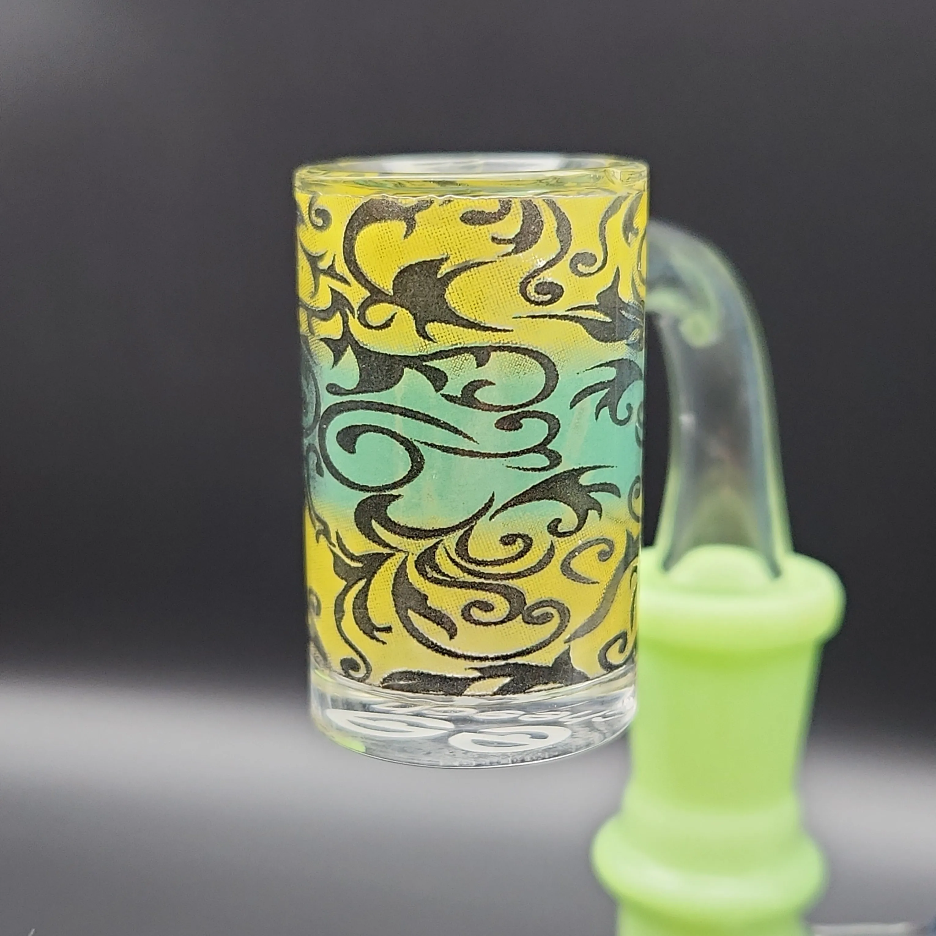 Cheech Glass - Full Decal Premium Quartz Banger 14mm 90 Degree