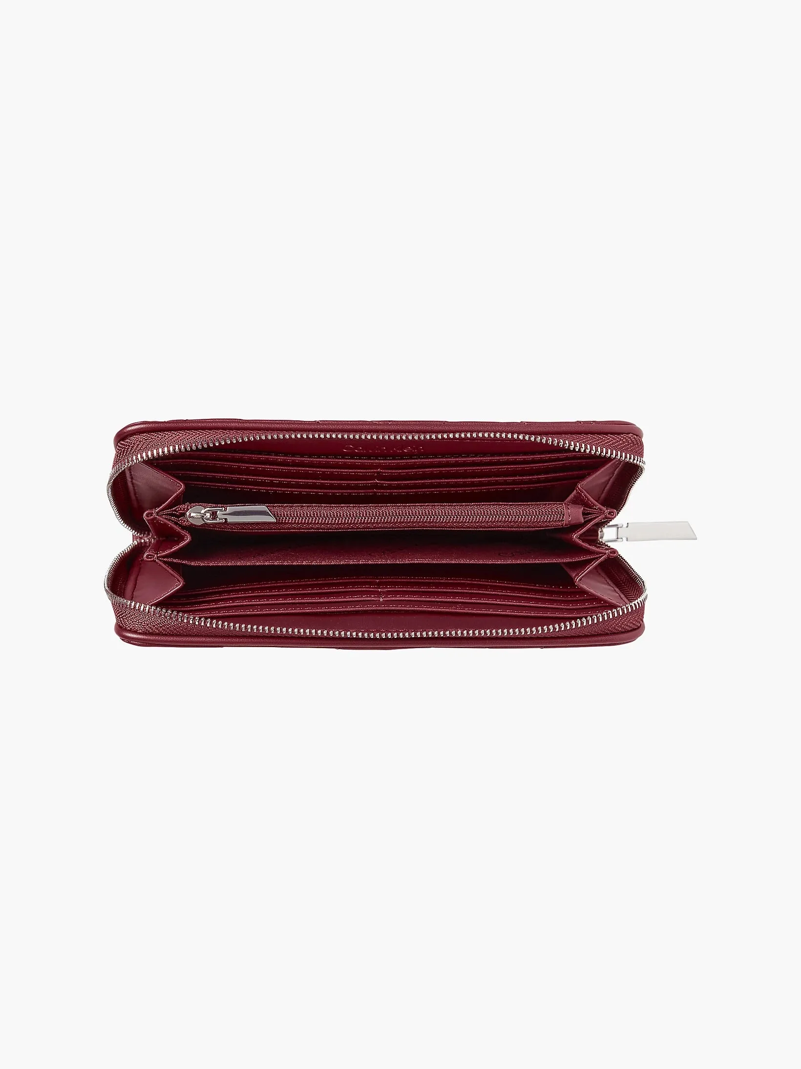 CK Large Around Wallet- Red