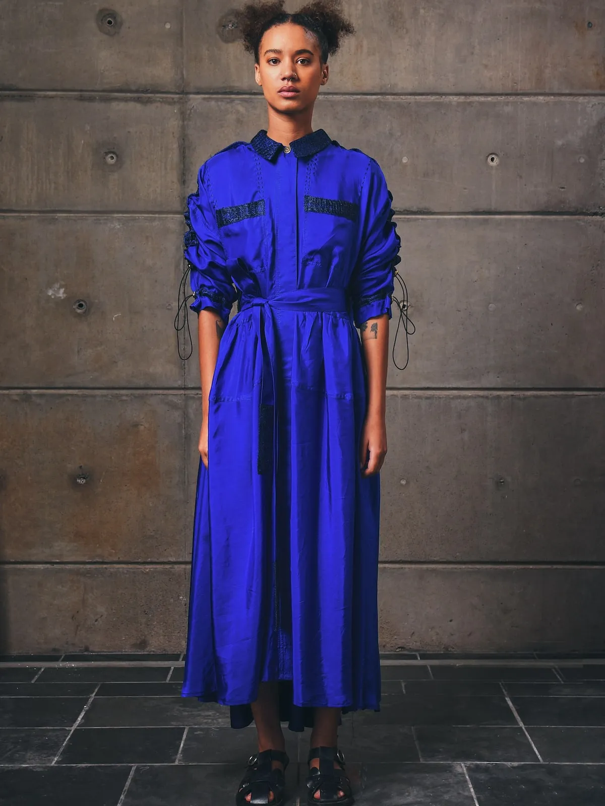 Cobalt Utility Dress