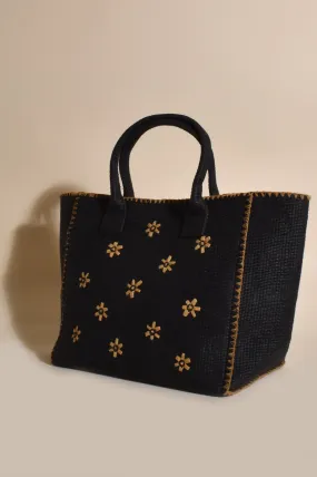 Daisy Tote Black