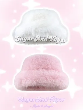 Eira Snow Luxury Fur Bucket Hat