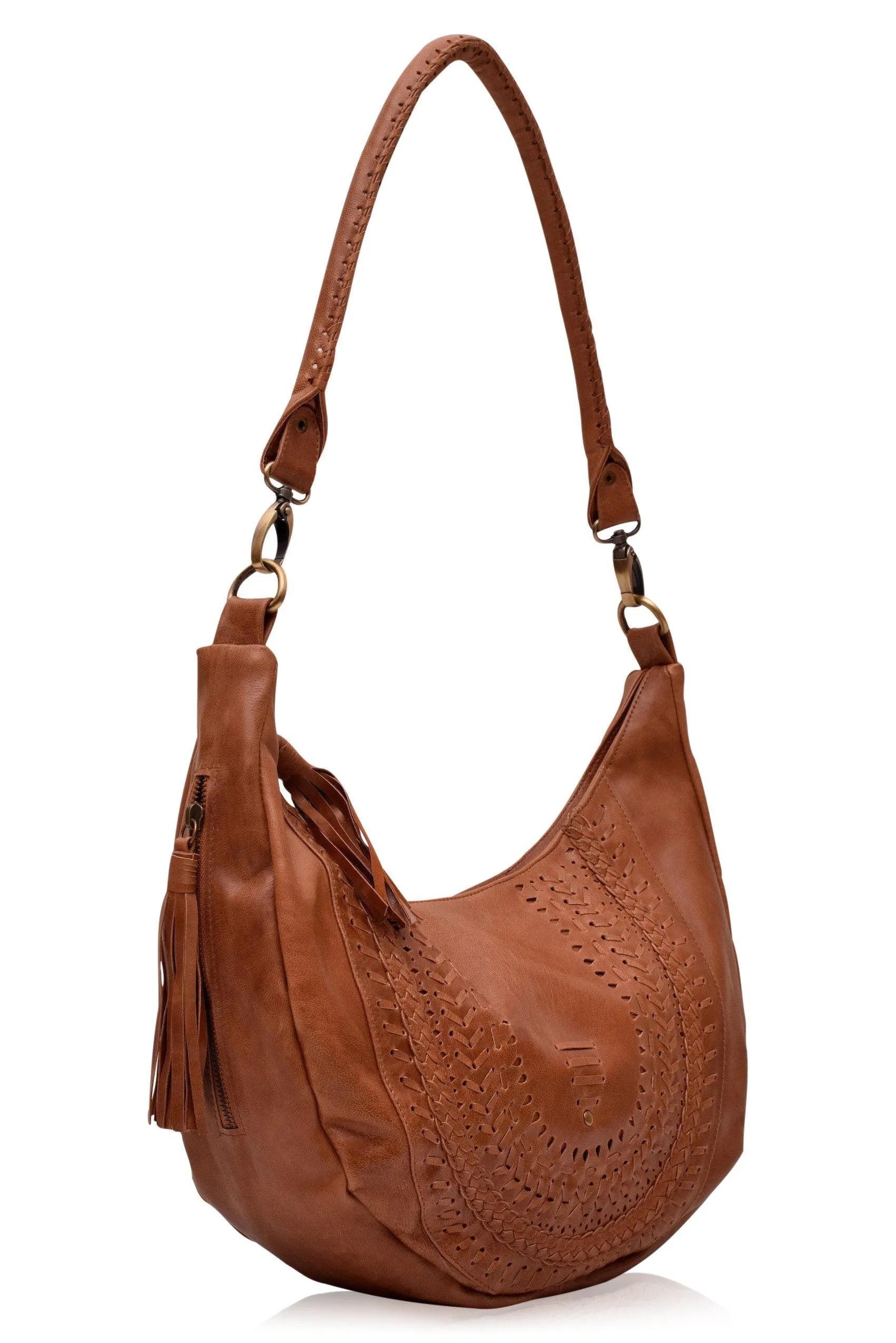 Elysian Coast Leather Crossbody Bag