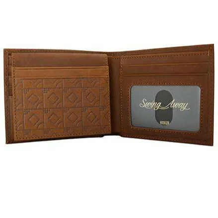 Flag Man Scorebook Bifold Wallet - Glove Leather