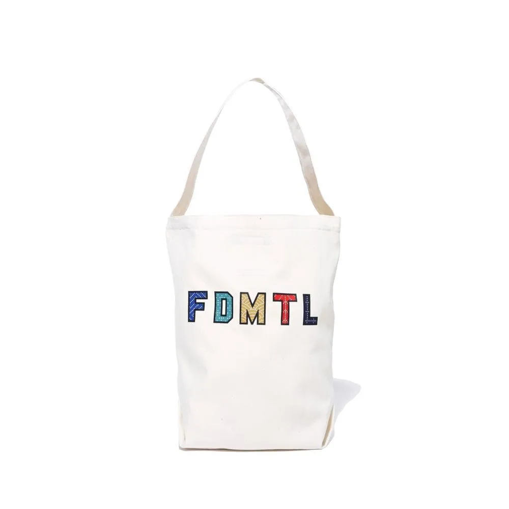 FUNDAMENTAL TOY STORY LOGO TOTE -CREAM