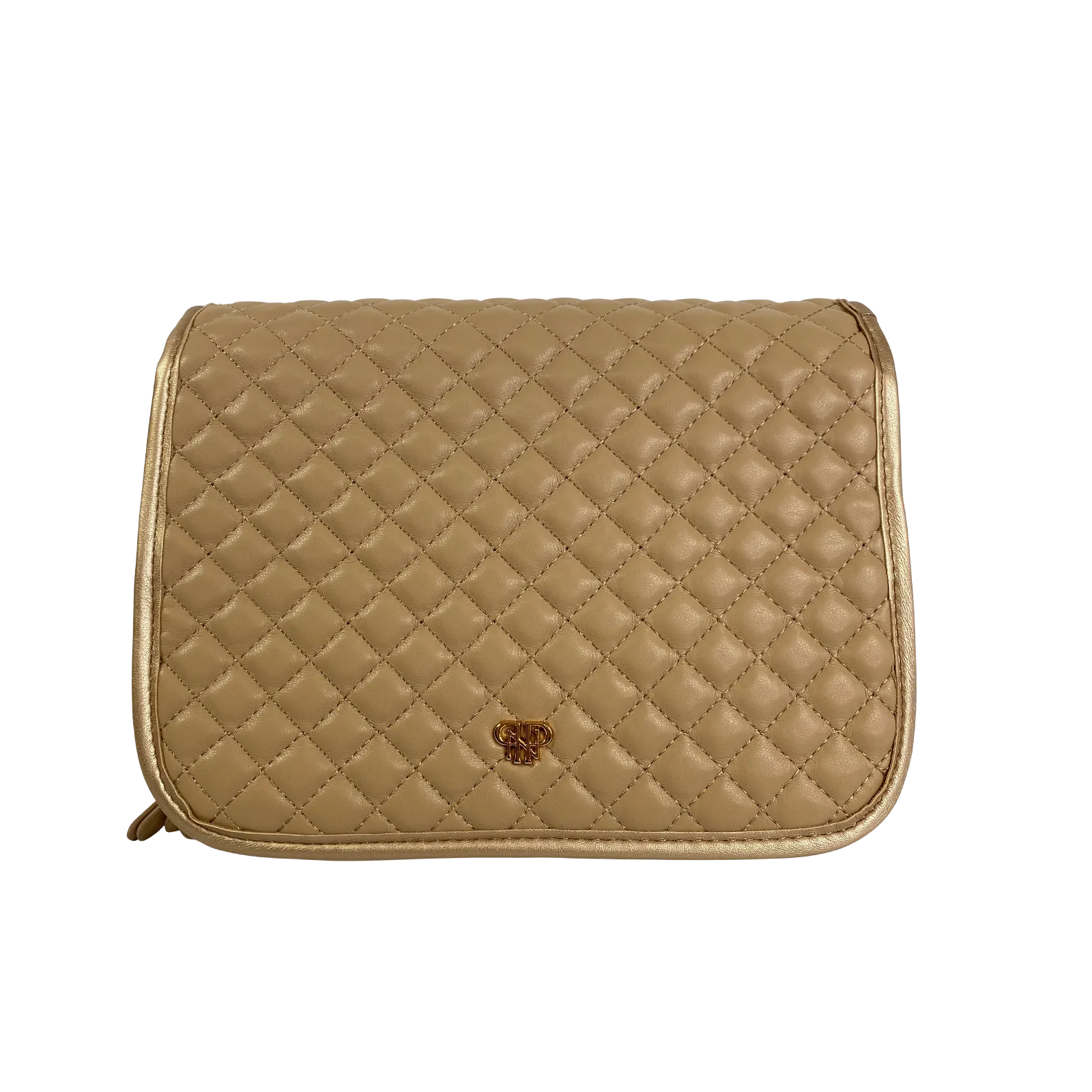 Getaway Toiletry Case - Nude & Gold