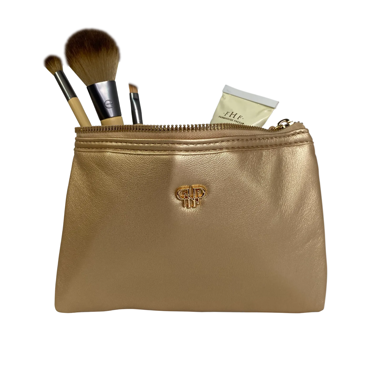 Getaway Toiletry Case - Nude & Gold