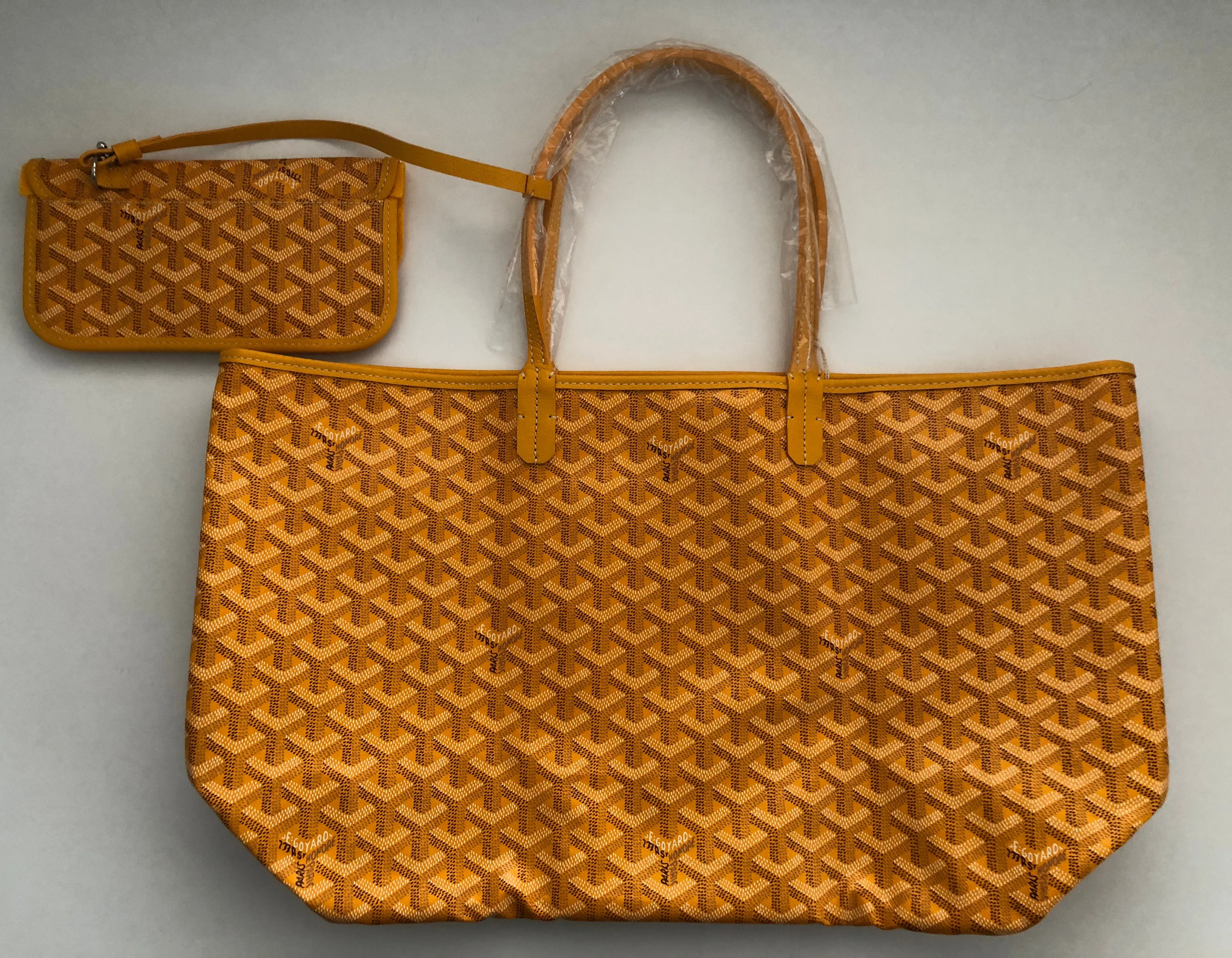 Goyard St. Louis Yellow PM Tote (NWT)