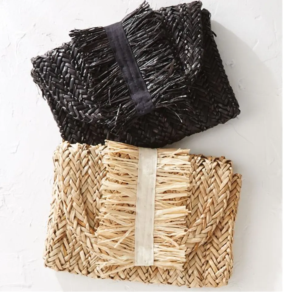 Grosgrain Fringe Clutch - Final Sale 50% off