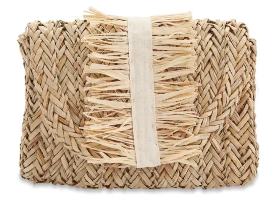 Grosgrain Fringe Clutch - Final Sale 50% off