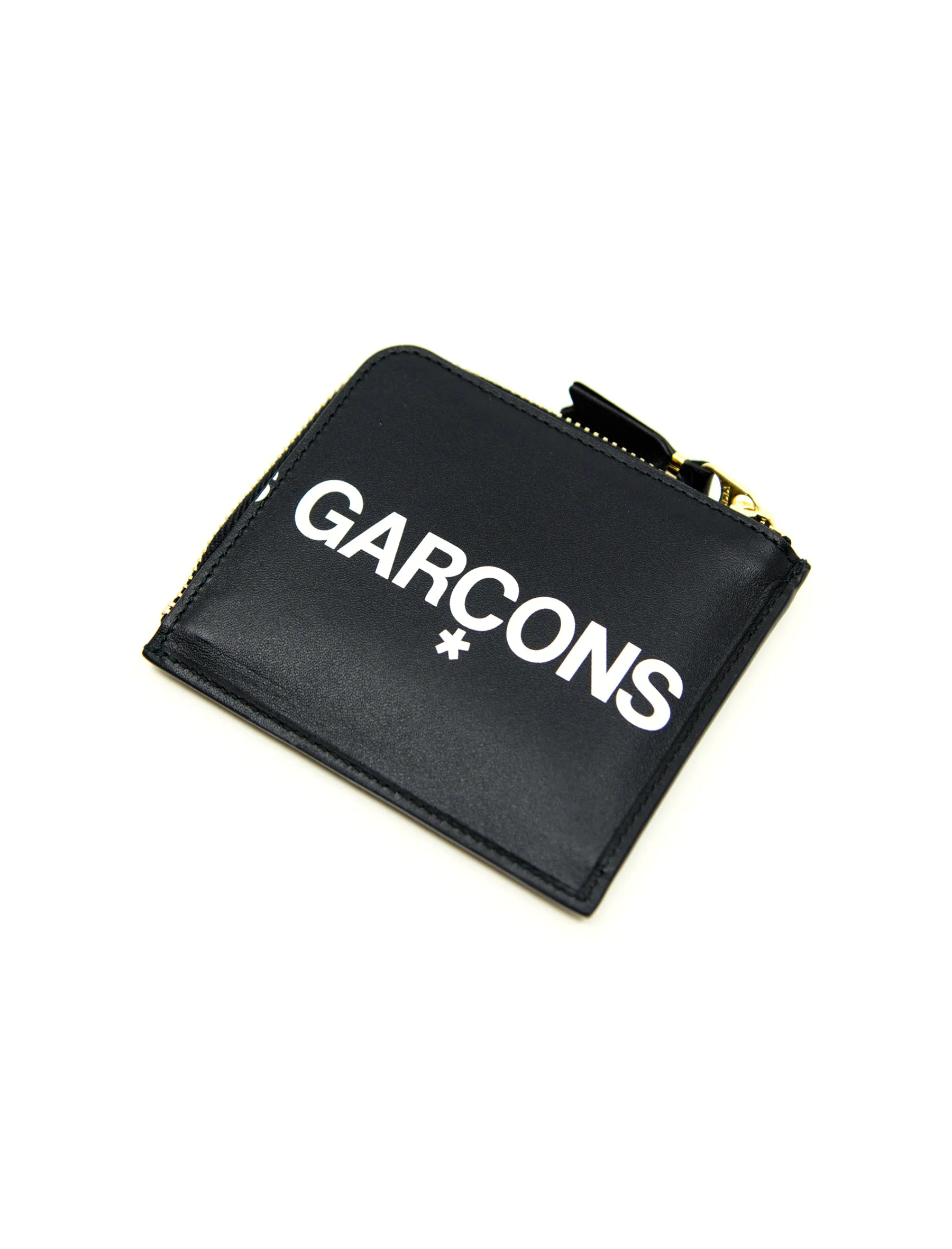 Huge Logo 2-Sided Zip Wallet Black SA3100HL