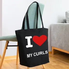 I Love My Curls Eco-Friendly Cotton Tote