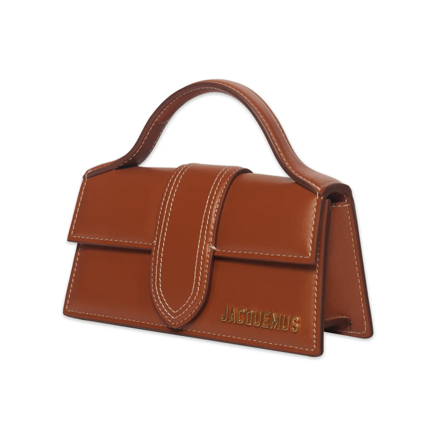 JACQUEMUS LA BAMBINO HANDBAG IN BROWN