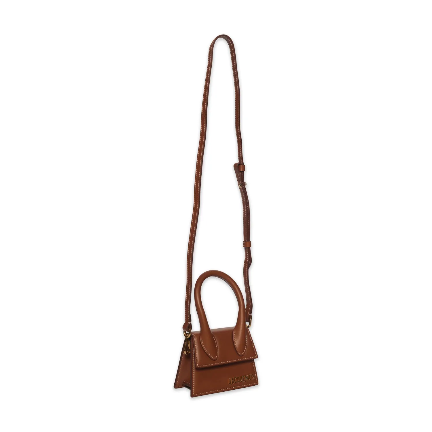 JACQUEMUS LE CHIQUITO HANDBAG IN BROWN