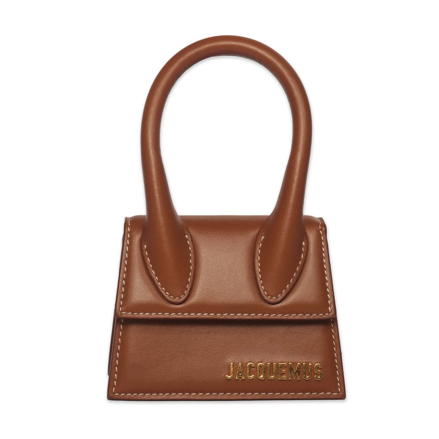 JACQUEMUS LE CHIQUITO HANDBAG IN BROWN