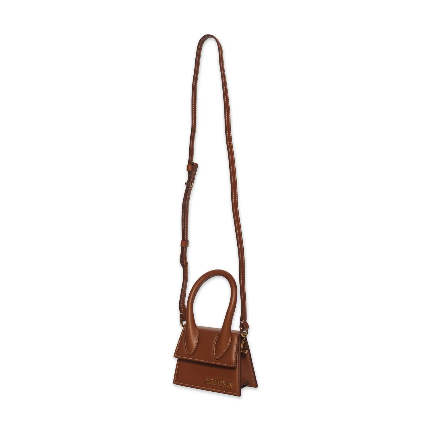 JACQUEMUS LE CHIQUITO HANDBAG IN BROWN