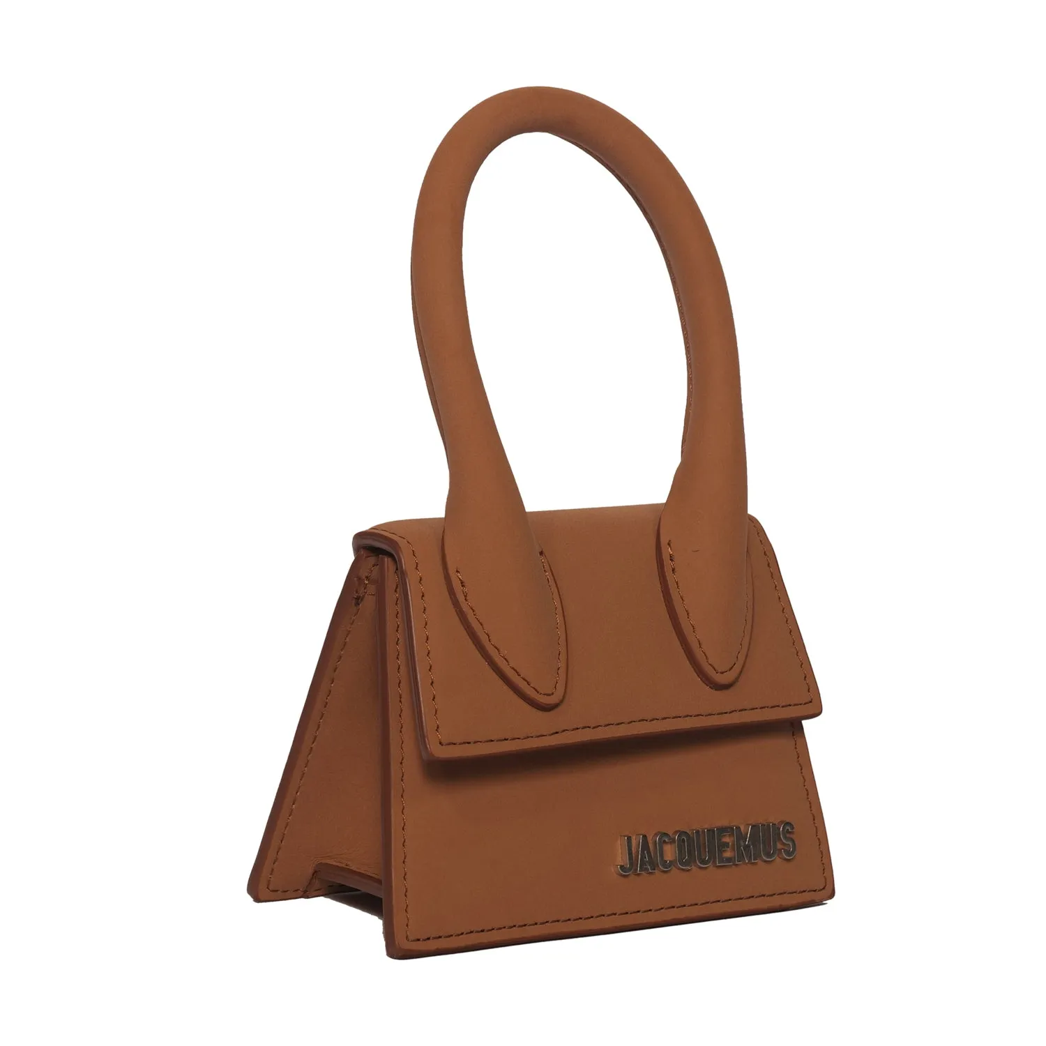 JACQUEMUS LE CHIQUITO HANDBAG IN LIGHT BROWN