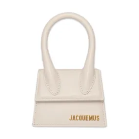 JACQUEMUS LE CHIQUITO HANDBAG IN WHITE