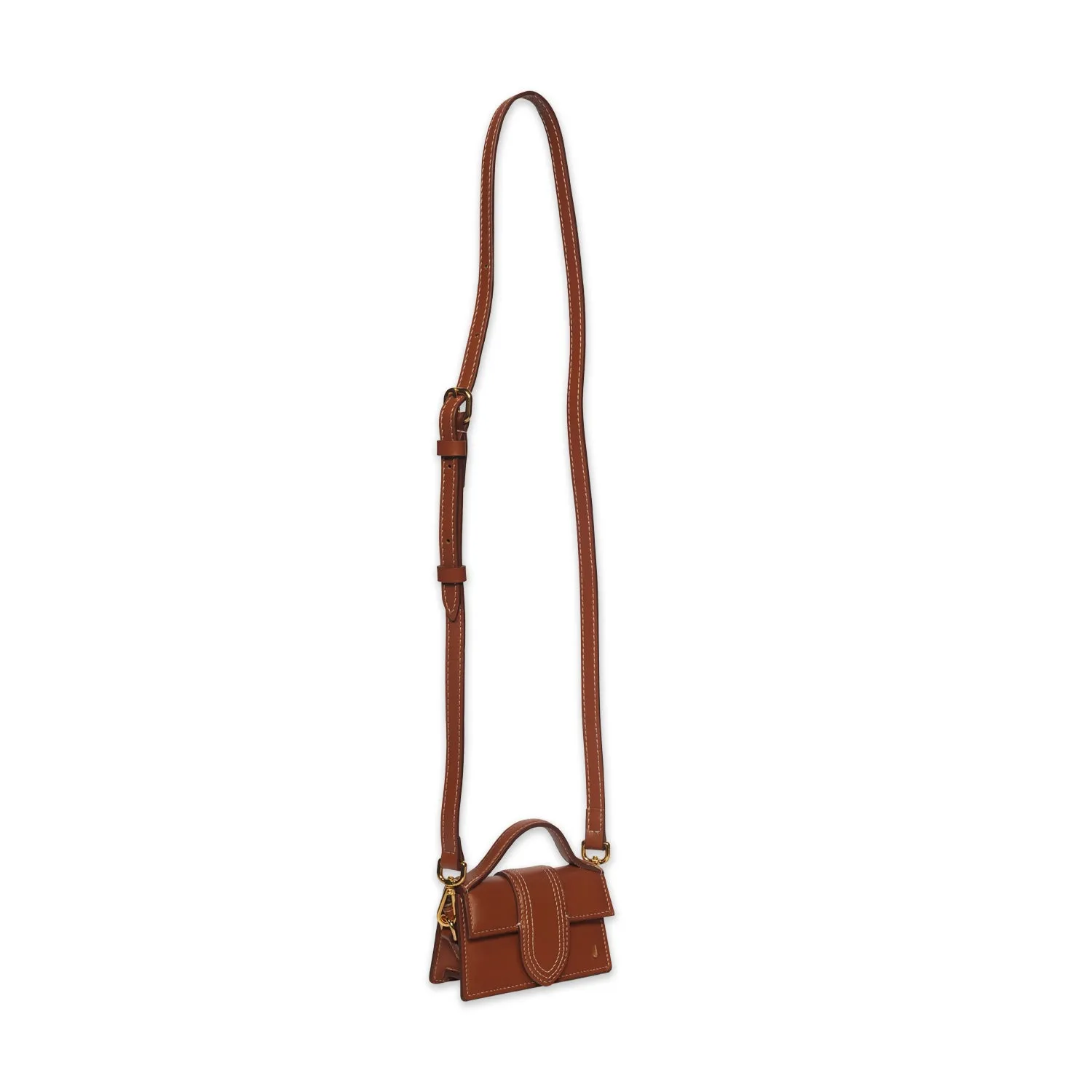 JACQUEMUS LE PETIT BAMBINO HANDBAG IN LIGHT BROWN