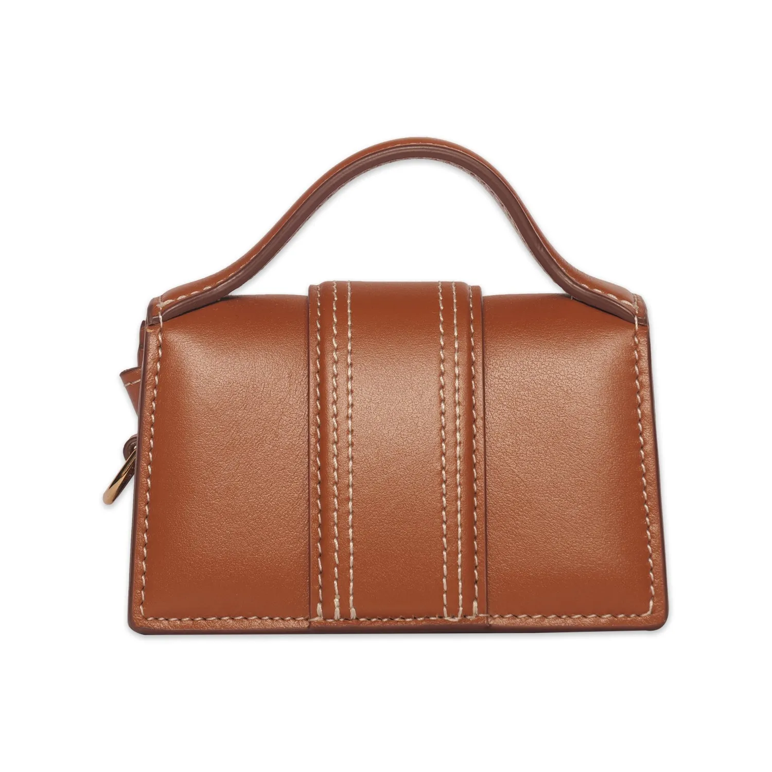 JACQUEMUS LE PETIT BAMBINO HANDBAG IN LIGHT BROWN