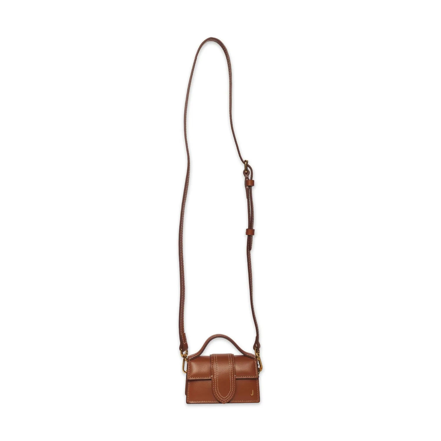 JACQUEMUS LE PETIT BAMBINO HANDBAG IN LIGHT BROWN