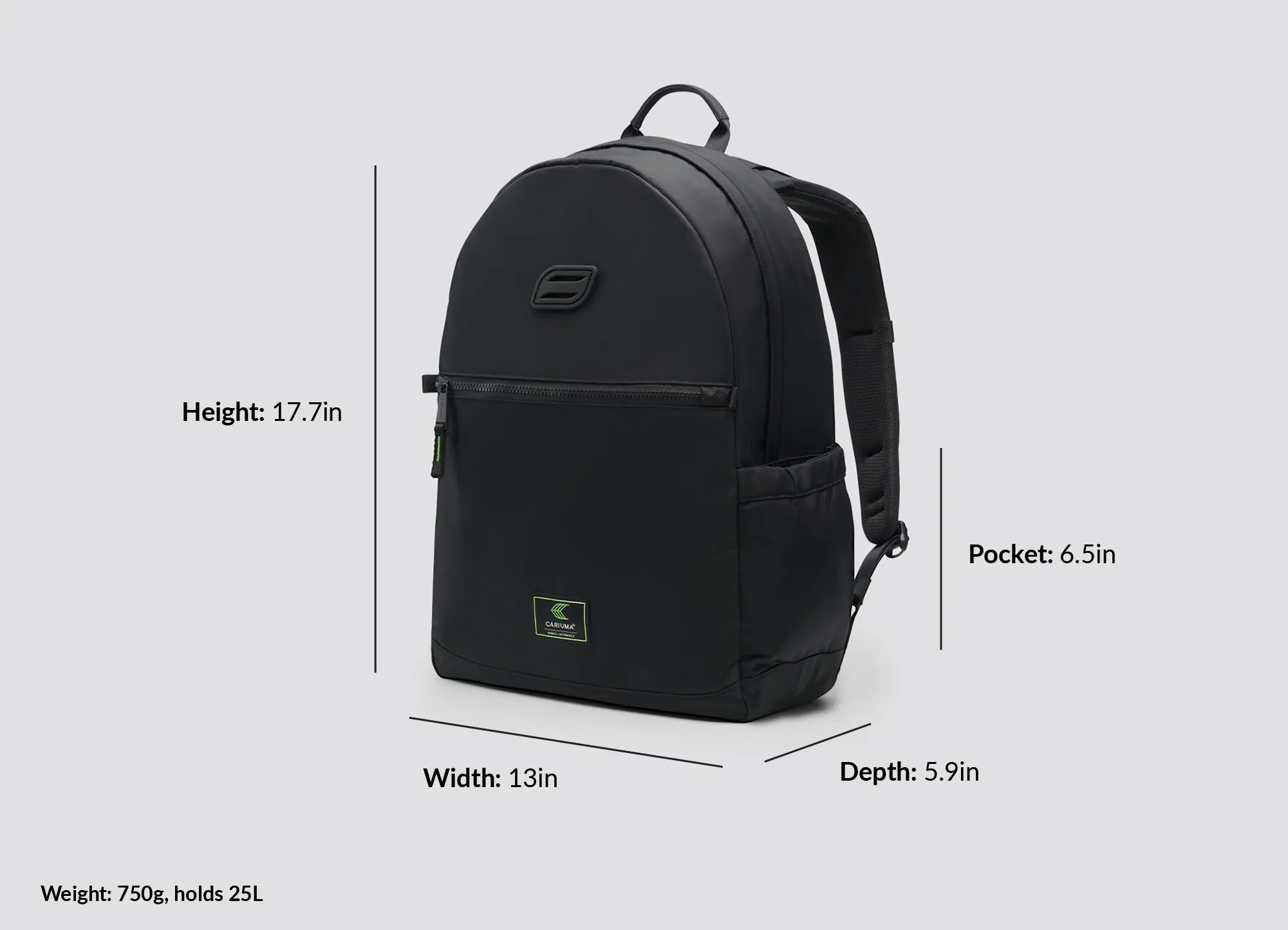 JJ Backpack All Black