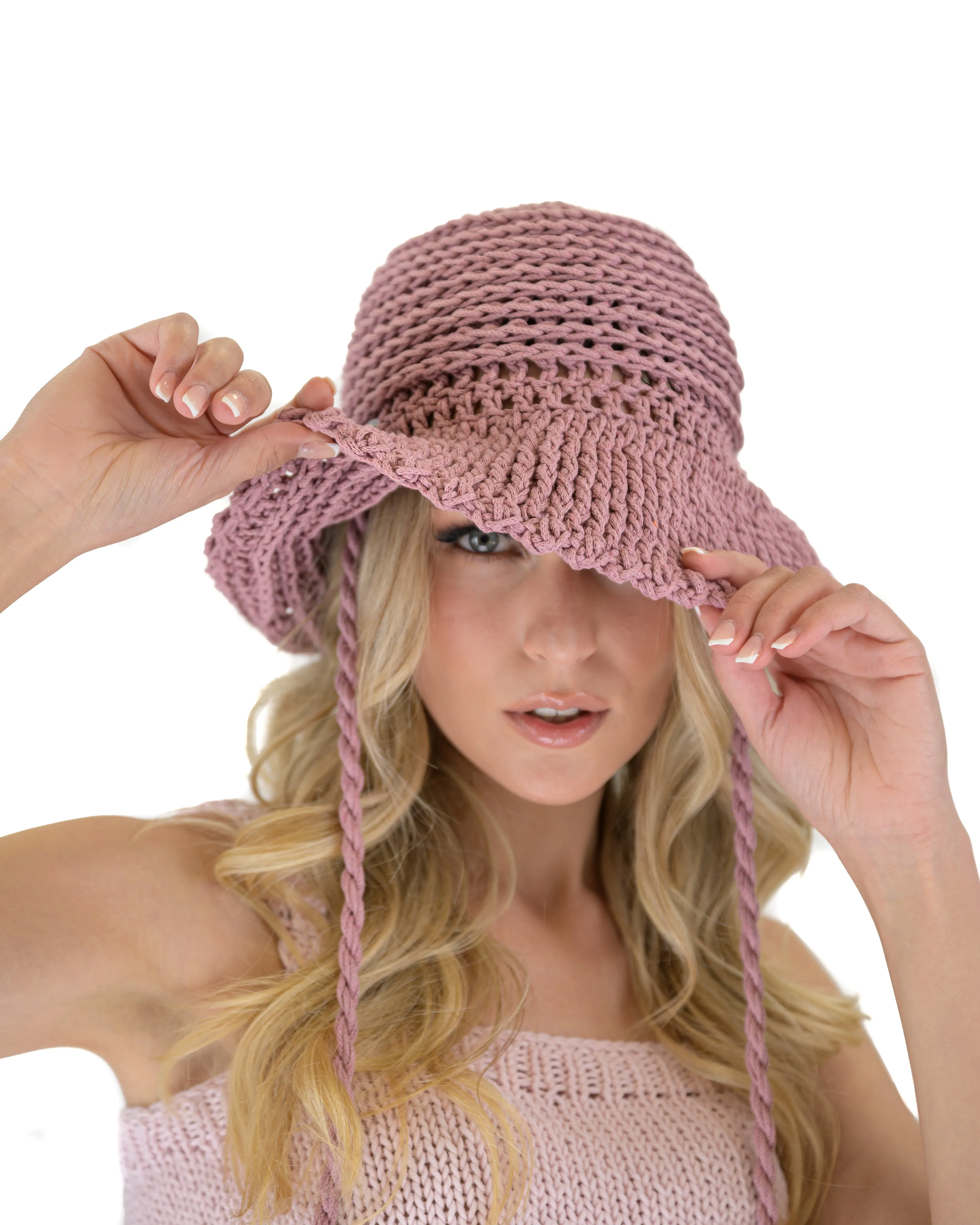 Knitted Bucket Hat