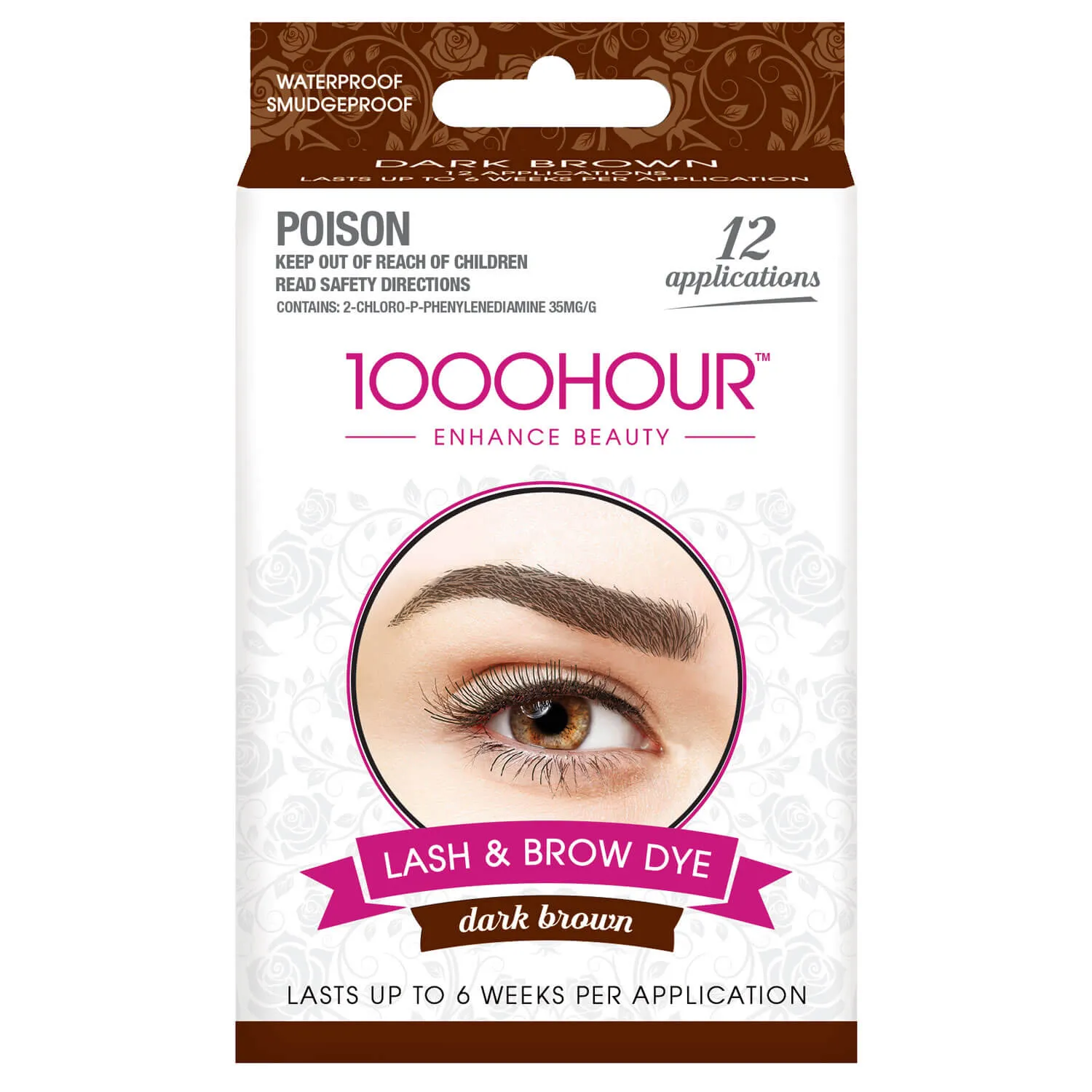 Lash & Brow Dye - Dark Brown 15ml - Brown