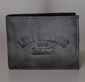 Levi's Wallet RFID Identity Theft Protection Trifold 31LP220044 - Gray