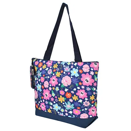 Lilac Floral NGIL Canvas Tote Bag