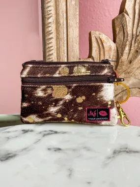 Makeup Junkie Bags - Ranchers Daughter Top Zipper Coin Wallet [Ready to ship]