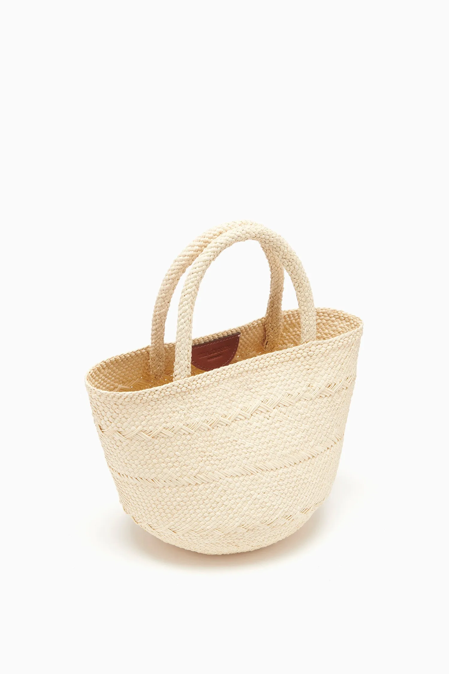 Marta Small Basket Tote - Natural