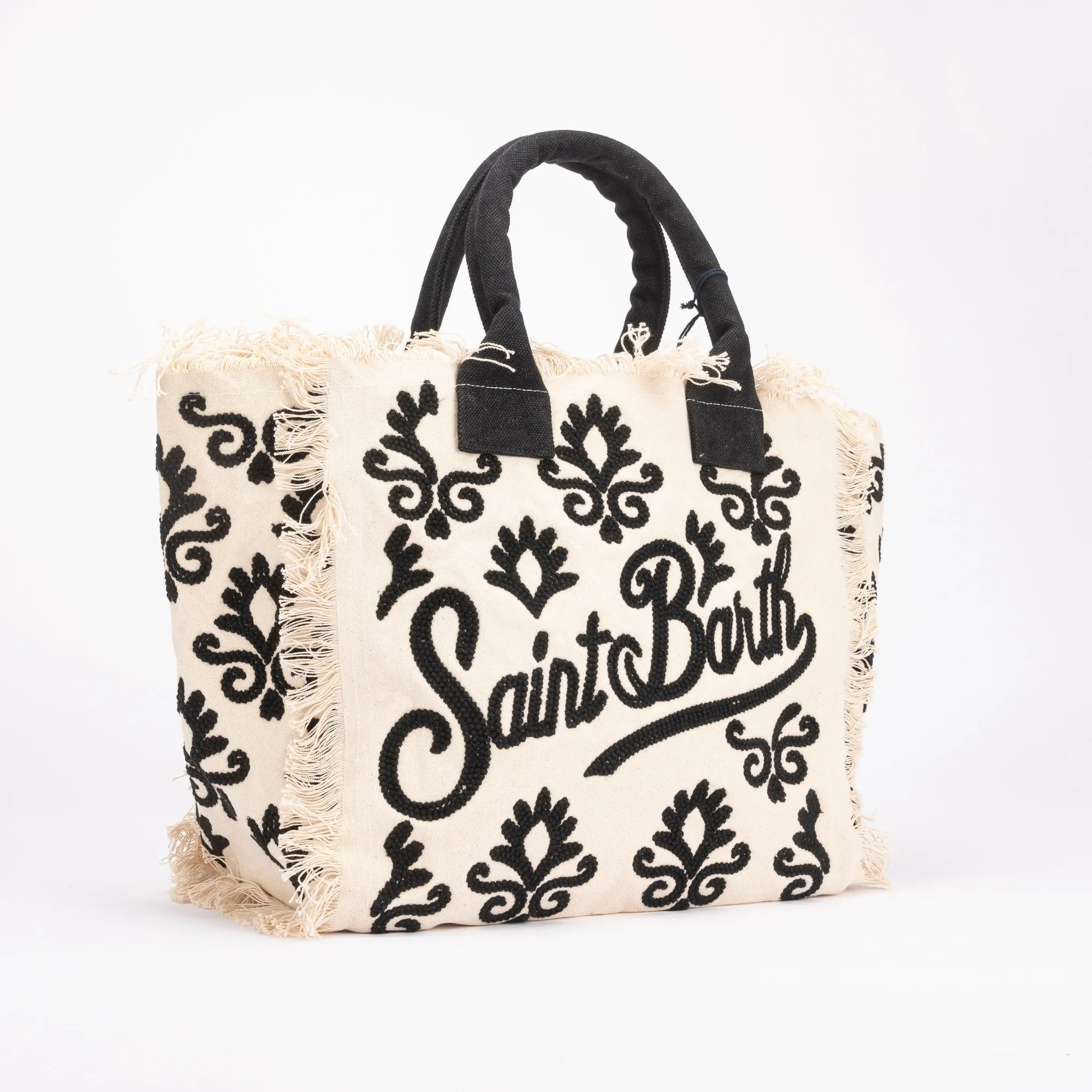 Mc2 Saint Barth borsa vanity rug lily beige nero