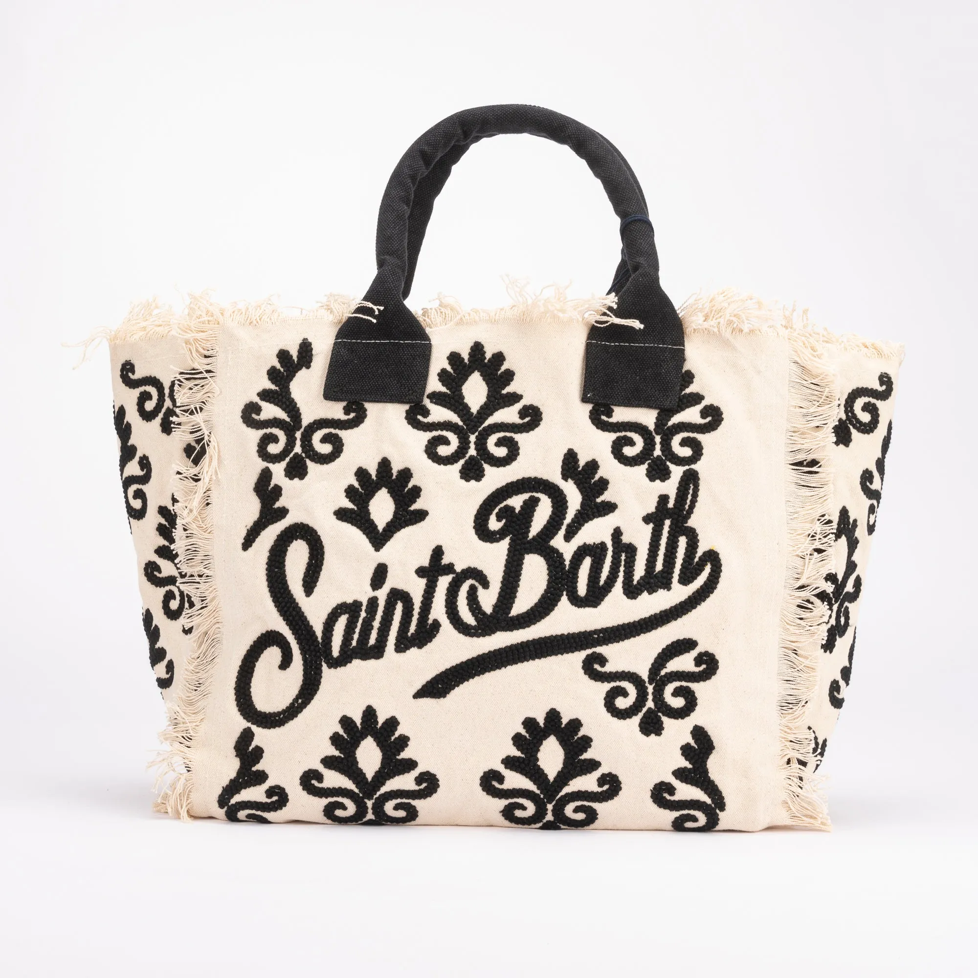 Mc2 Saint Barth borsa vanity rug lily beige nero