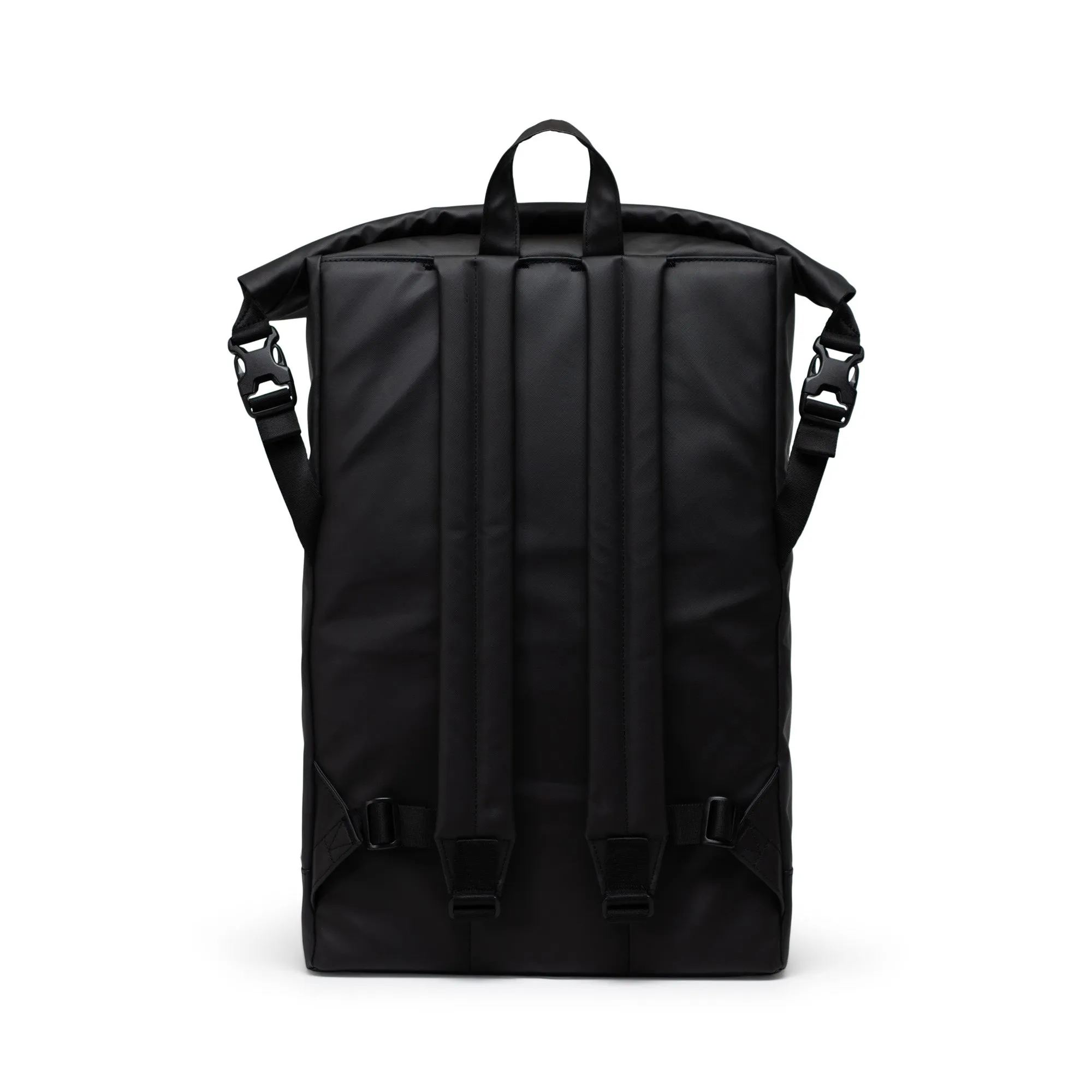 Mochila Herschel Roll Top Black - Weather Resistant