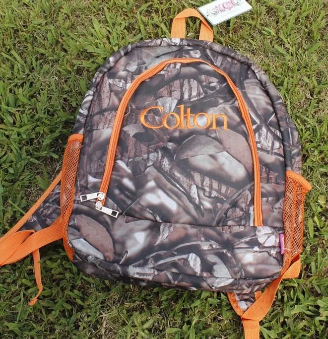 Personalized Camo Real tree backpack