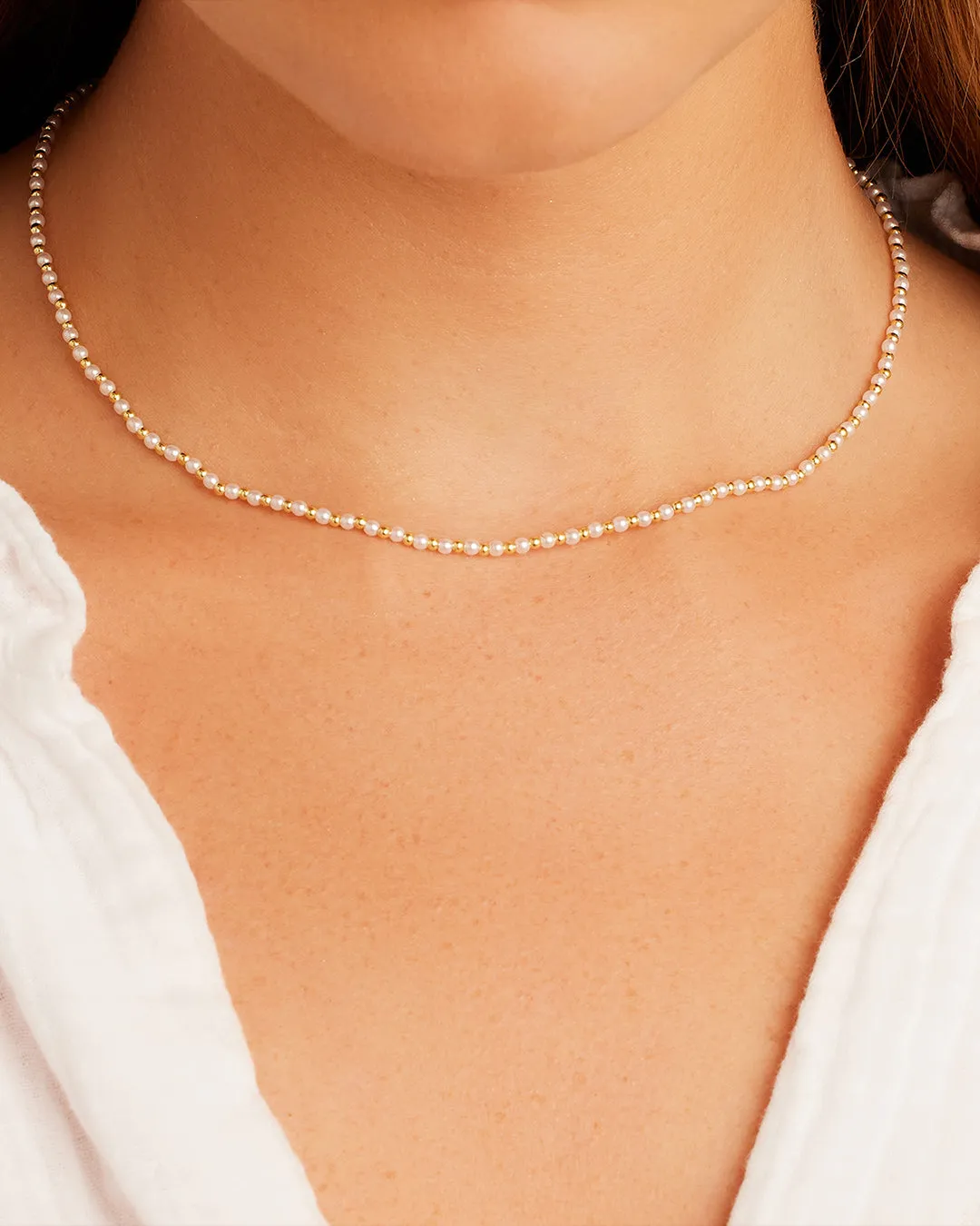 Poppy Pearl Necklace