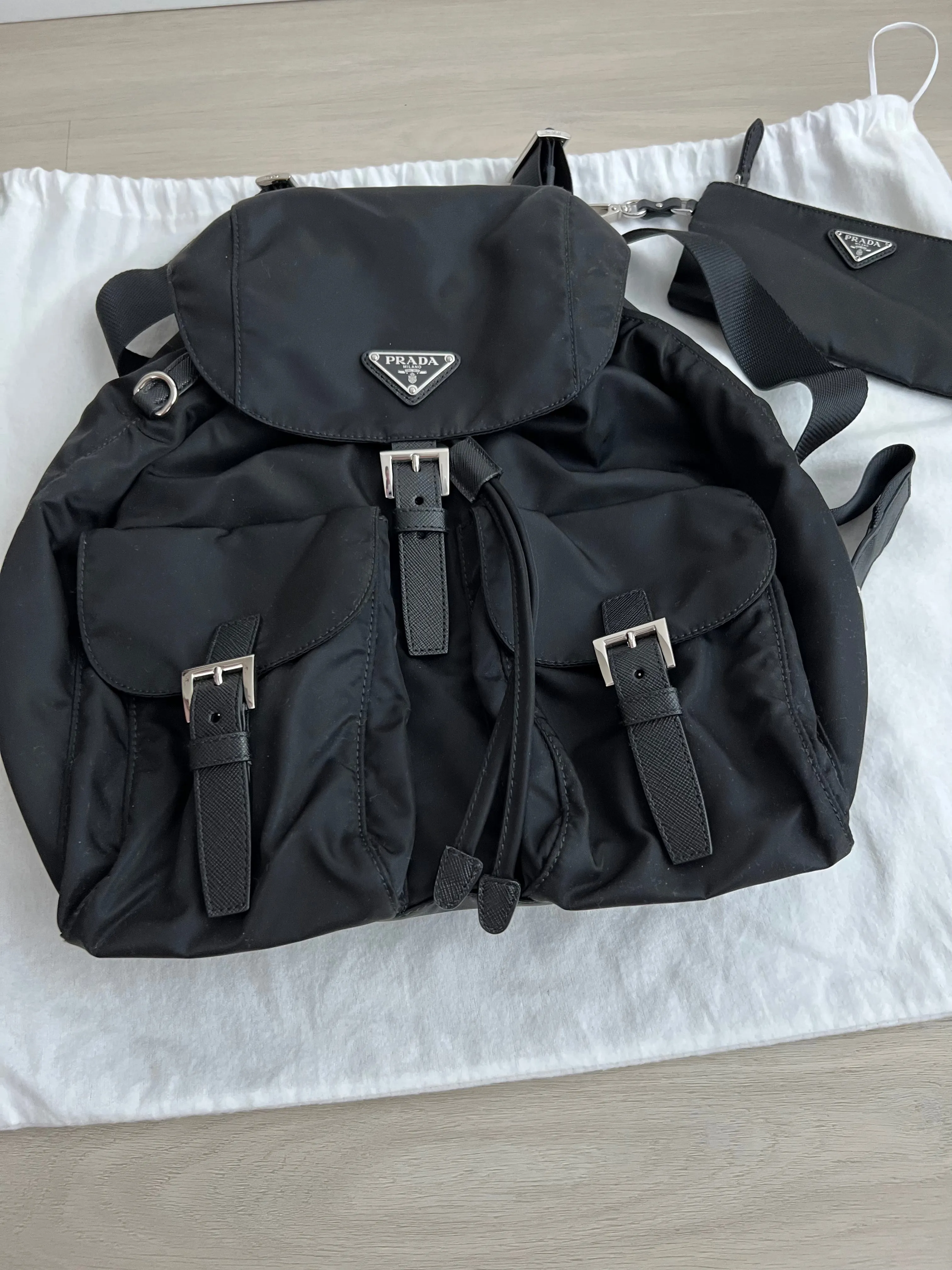 Prada Nylon Backpack