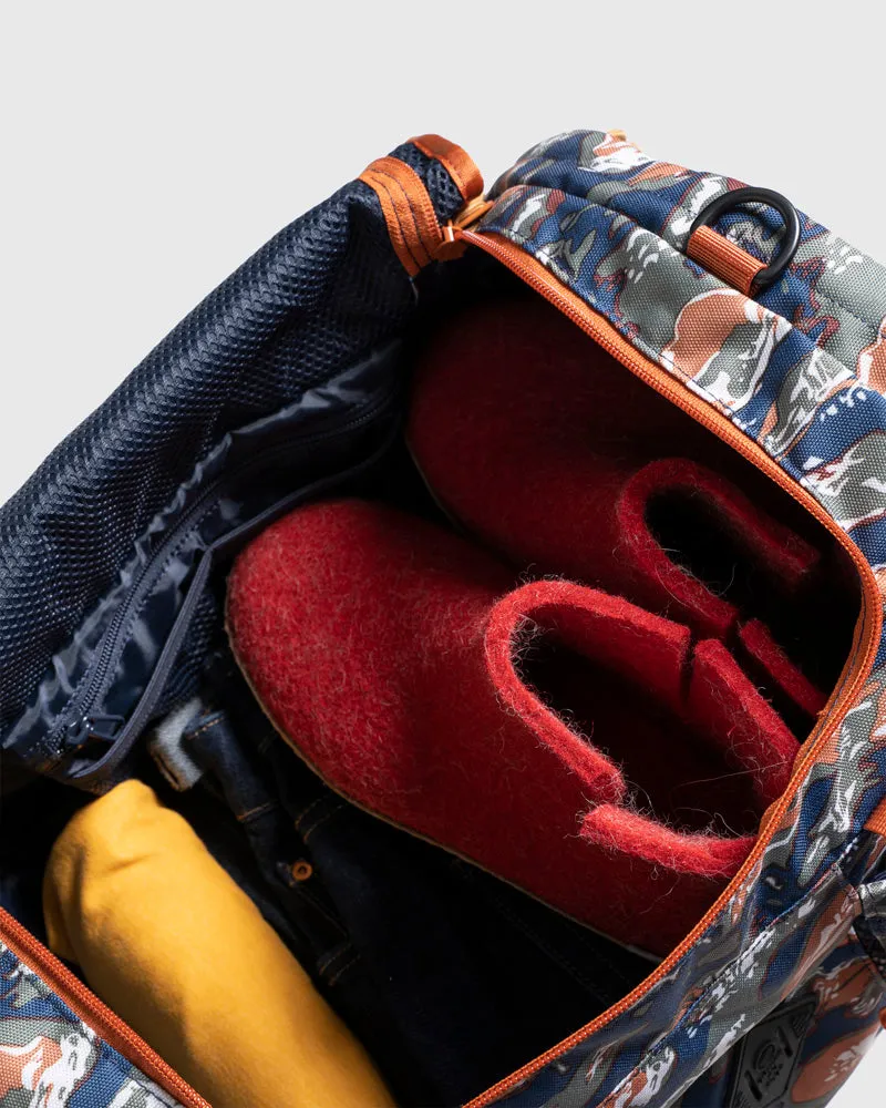 (R)evolution 27L Mini Duffle - Cardinal, Lakeside Camo