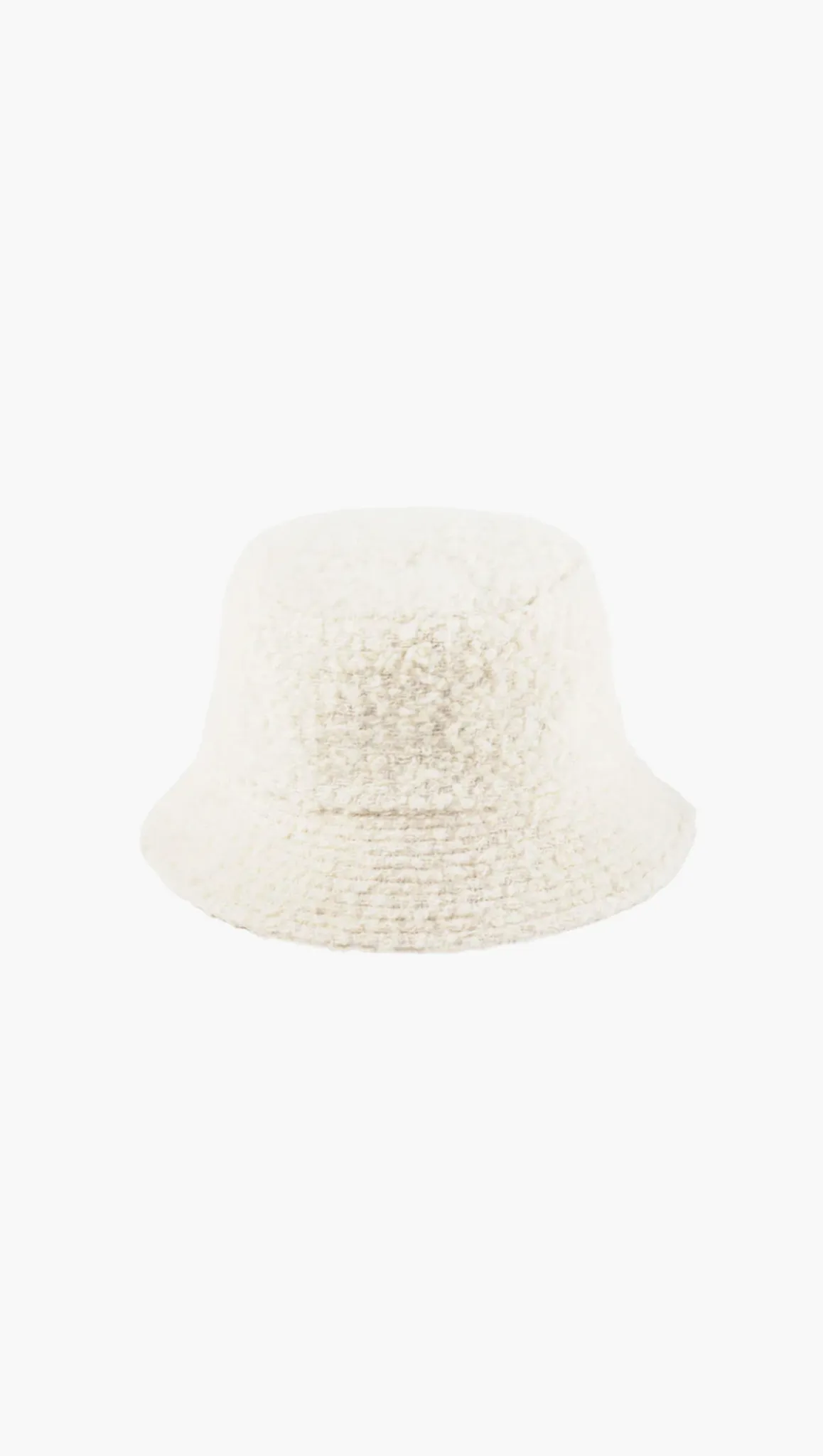 Shore Bucket - Ivory Boucle